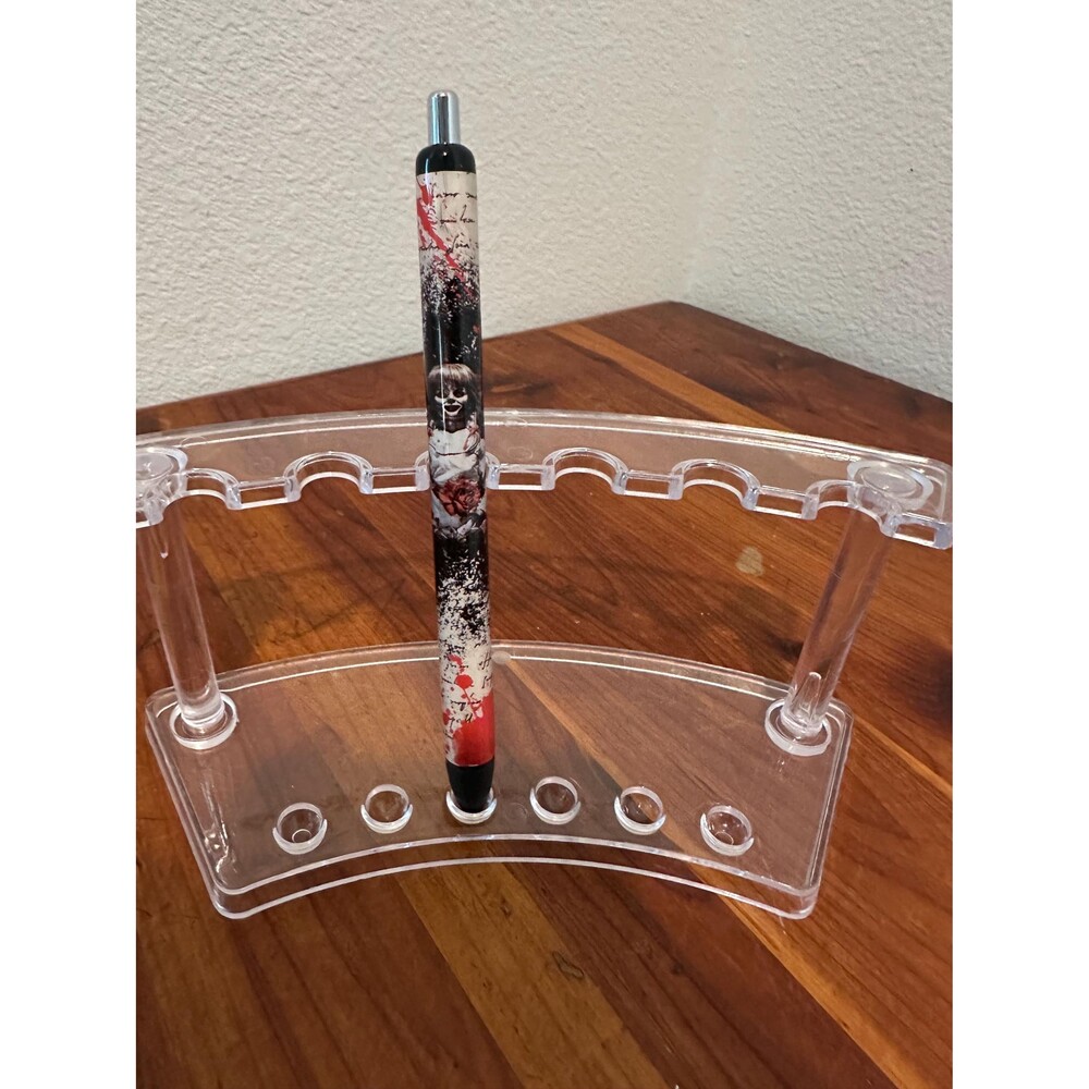 Doll Horror Characters Inkjoy Personalized Pens, Refillable gel pens, Vinyl Wrap